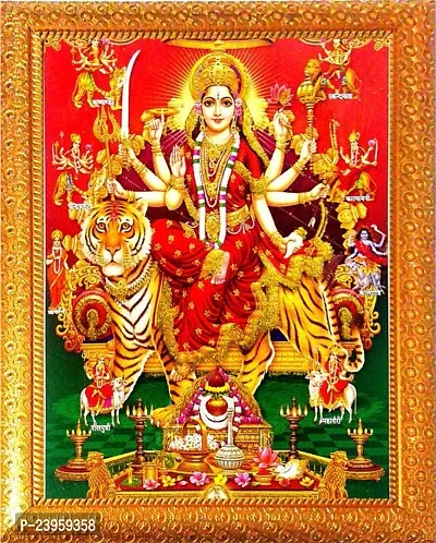 Durga Maa Religious Frame In Pack Of 1