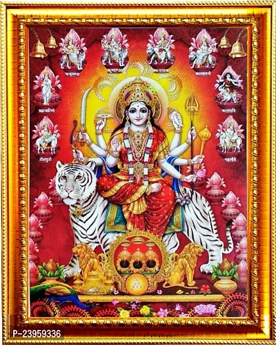 Nav Durga Maa Photo Frame Religious Frame In Pack Of 1