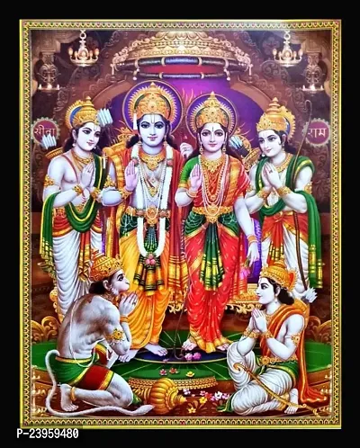 Ram Darbar Photo Frame | God Photo Frame | God Photos | Bhagwan Photo Religious Frame In Pack Of 1