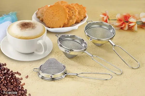 Mosaic Accord Tea Strainer SJ 9.6 cm No.4 Set of 2-thumb3