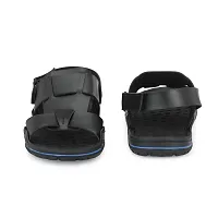 G L Trend Casual Everyday flat Stylish Waterproof Wedge 2204 Sandal for Men Black 8 UK-thumb1