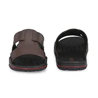 G L Trend Casual Stylish Waterproof 2203 Slipper Sandal for Men Brown 8 UK-thumb1