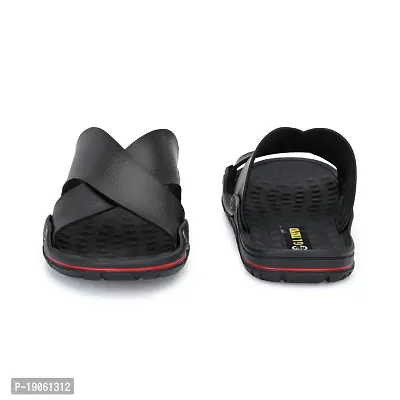 G L Trend Casual Stylish Cross Strap Waterproof 2219 Slipper Sandal for Men-thumb2