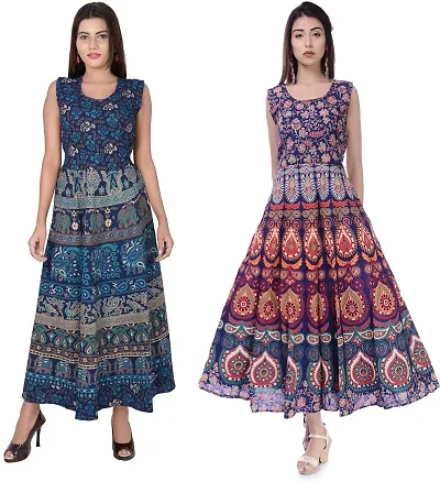 Trendy Women Maxi Dress Pack of 2