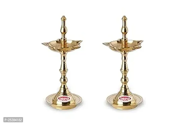 Stylish Metal Antique Showpieces And Figurins Pack Of 2-thumb0