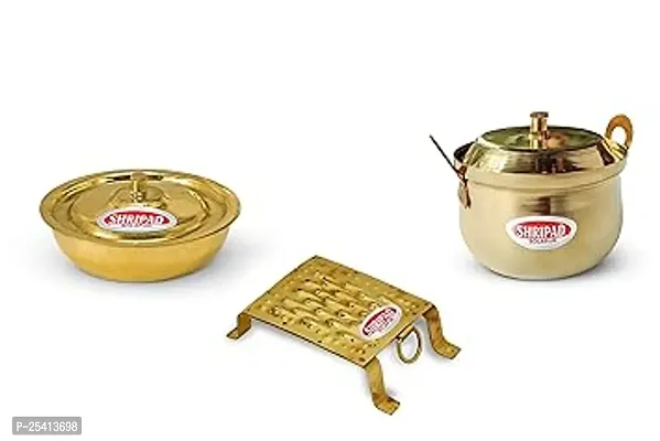 Shripad Steel Home Combo of manchurian Dish Tea Pot Grater kisni Toys Golden