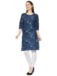 AVLIN Women Tribal Printed Light Weight Kurti-thumb2