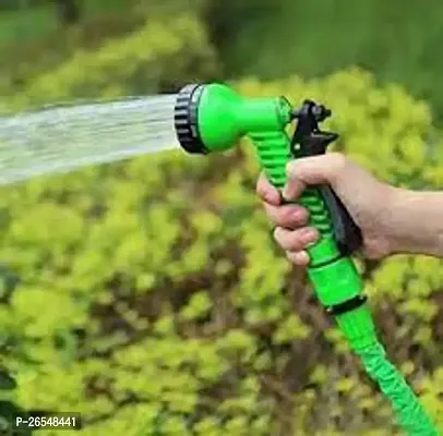 S Cart Water Spray Gun - Plastic Trigger High Pressure Water Spray Gun for Car/Bike/Plants - Gardening Washing Green Color Pack of 2-thumb0
