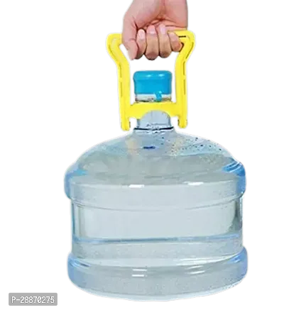 S Cart; Adjustable Plastic Water Can Grip Handle Water Bottle Lifter Easy Lifting Kitchen Tool for 20L Can | Pack of 2-thumb0