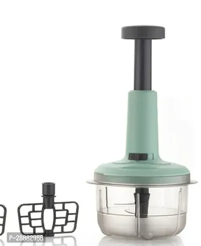 2 in 1 Manual Hand-Press Vegetable Chopper