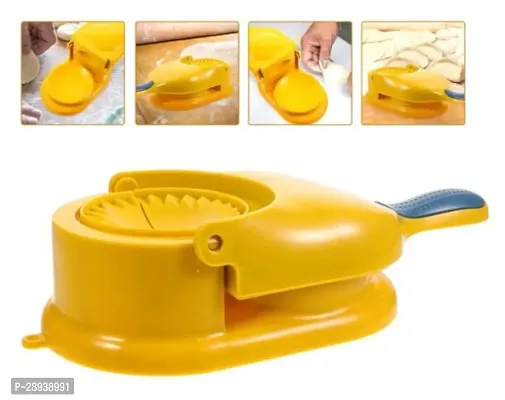 S Cart Plastic Gujiya Maker Dumpling Maker Momos Maker Machine Kitchen tool Gujiya Maker Mould Pack of 1