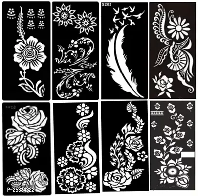 nbsp;Floral Mehendi Sticker