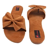 Women Ethnic footwear Latest Collection Comfortable & Fashionable Girl Bellies for Women & Girl shoe Girl flat fashion sandal Chappal Slipper Casual flat Fashion slipper women flat sandal-thumb2