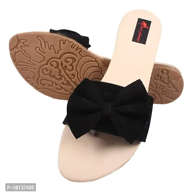 Women Ethnic footwear Latest Collection Comfortable & Fashionable Girl Bellies for Women & Girl shoe Girl flat fashion sandal Chappal Slipper Casual flat Fashion slipper women flat sandal-thumb4