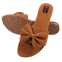 Women Ethnic footwear Latest Collection Comfortable & Fashionable Girl Bellies for Women & Girl shoe Girl flat fashion sandal Chappal Slipper Casual flat Fashion slipper women flat sandal-thumb3