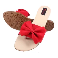 Women Ethnic footwear Latest Collection Comfortable & Fashionable Girl Bellies for Women & Girl shoe Girl flat fashion sandal Chappal Slipper Casual flat Fashion slipper women flat sandal-thumb4