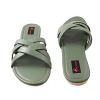 Women Ethnic footwear Latest Collection Comfortable & Fashionable Girl Bellies for Women & Girl shoe Girl flat fashion sandal Chappal Slipper Casual flat Fashion slipper women flat sandal-54-thumb1