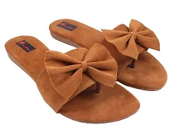 Women Ethnic footwear Latest Collection Comfortable & Fashionable Girl Bellies for Women & Girl shoe Girl flat fashion sandal Chappal Slipper Casual flat Fashion slipper women flat sandal-thumb1