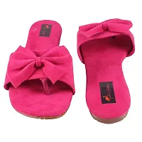 Women Ethnic footwear Latest Collection Comfortable & Fashionable Girl Bellies for Women & Girl shoe Girl flat fashion sandal Chappal Slipper Casual flat Fashion slipper women flat sandal-thumb3