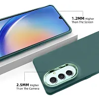 Crome TPU Samsung A14 5G Green Back Cover-thumb1