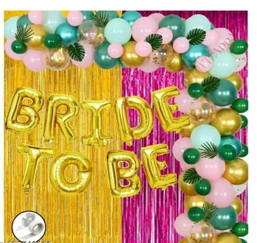 Bride To Be Balloons Decoration Items || Bridal Shower / Bachelorette Party / Hen Party / Mehndi Night /Haldi Ceremony Decoration Item