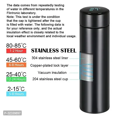 LED Temperature Display with Touch Screen Water Bottle 500 ml-thumb2