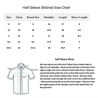 Stylish Regular Fit Printed Rayon Short Sleeves Casual Shirt for Men-thumb1