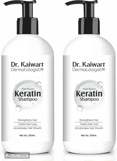 Hair Repairing Shampoo With Keratin - 300Ml Pack Of 2-thumb0