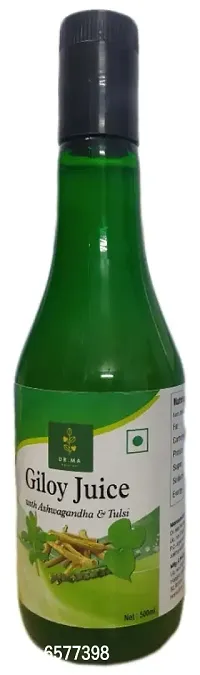 Giloy Juice with Ashwagandha and Tulsi (500 ml)-thumb0