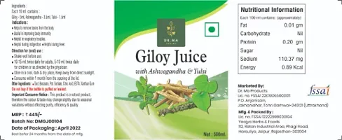 Giloy Juice with Ashwagandha and Tulsi (500 ml)-thumb3
