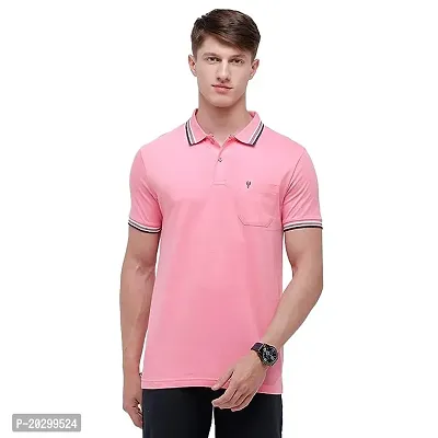 Stylish Multicoloured Cotton Tees For Men