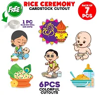 Cardstock Cutout / Rice Ceremony Cardstock Cutout (Pack of 7)-thumb3