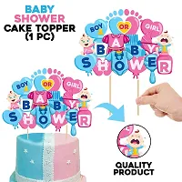 Zyozi  Baby Shower Cake Topper - Cake Decorations for Boy or Girl Baby Shower-thumb1