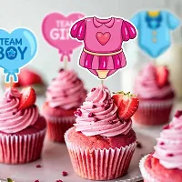 Zyozi Baby Shower CupCake Topper 10PCS - Baby Shower Party Decorations-thumb1