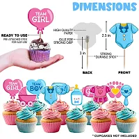 Zyozi Baby Shower CupCake Topper 10PCS - Baby Shower Party Decorations-thumb2