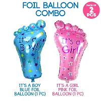 Zyozi  Baby Shower Theme Foil Balloons -  Baby Shower Decorations Item (Pack Of 2)-thumb2