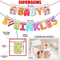 Zyozi Baby Sprinkles Banner | Baby Shower Decorations Banner | Baby WelCome Banner-thumb1