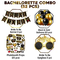 Zyozi Bachelorette Party Decorations Combo - Banner, Balloons, PhotoBooth Props  EyeGlass (Pack Of 52)-thumb4