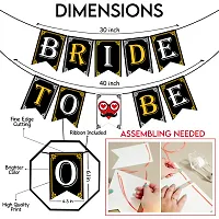 Zyozi Bachelorette Party Decorations Kit - Banner, Balloons, PhotoBooth Props  EyeGlass-thumb3