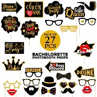 Zyozi Bridal Shower / Bachelorette Party Photo Booth Props -  27 Pcs-thumb4