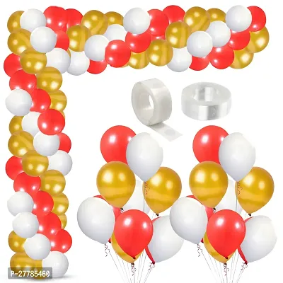 Zyozi Balloon Arch Garland Kit - Mettalic Balloons with Arch  Glue Dot - 77 Pcs