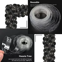 Zyozi Black Mettalic Balloons with Arch for Birthday, Baby Shower, Wedding Party Decorations - 51 Pcs-thumb4