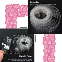 Zyozi Mettalic Balloons Garland Arch Kit - Pink Balloons with Arch Roll - 51 Pcs-thumb2