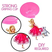 ZYOZI Princess Theme Swirls Hanging - Party Supplies Swirls Decorations (Pink, Pack of 6)-thumb2