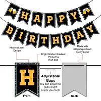 Happy Birthday Banner Decorations for Themed Birthday Party - Set of 1-thumb3