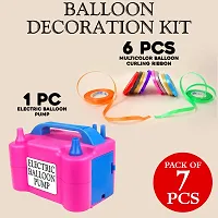 Electric Balloon Inflator Air Balloon Pump, Ribbon (Pack of 7)-thumb2