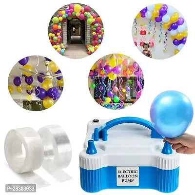 Balloon Decorations Kit - Electric Balloons Pump, Glue Dot  Arch for Decorations (Pack of 3)-thumb0