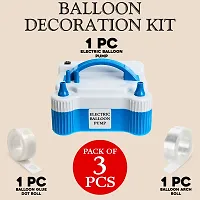 Balloon Decorations Kit - Electric Balloons Pump, Glue Dot  Arch for Decorations (Pack of 3)-thumb4