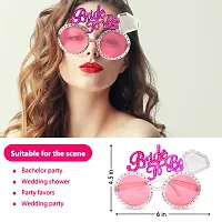 Bachelorette Party Decorations Set - Banner, Foil Curtain, Photo Booth with Balloons  Eye Glass (Set of 45)-thumb2