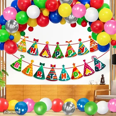 Party Decoration Balloon and Banner Kit Combo-thumb0